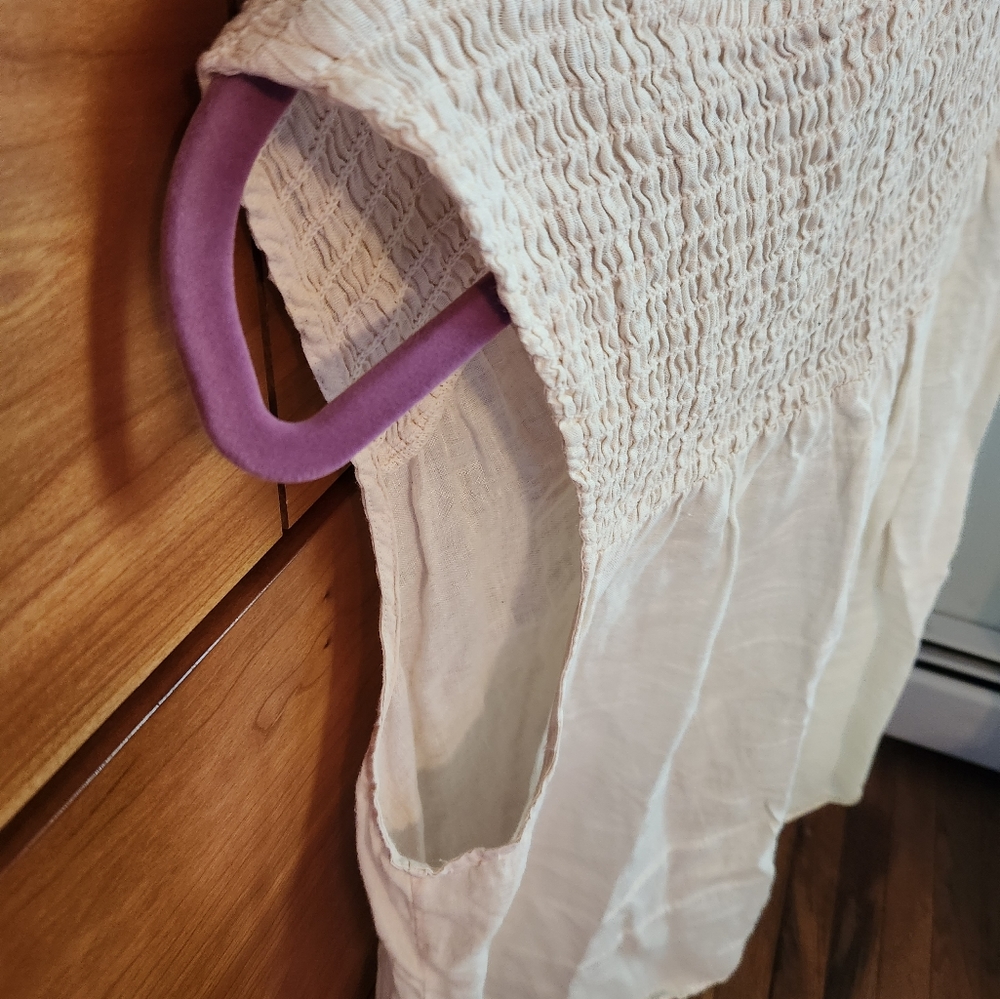 cloth & stone cream sleevless size XL - Picture 6 of 6